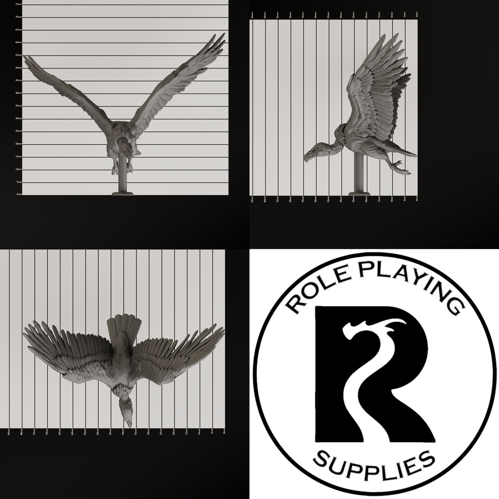 Giant Vulture 28mm Resin Miniature