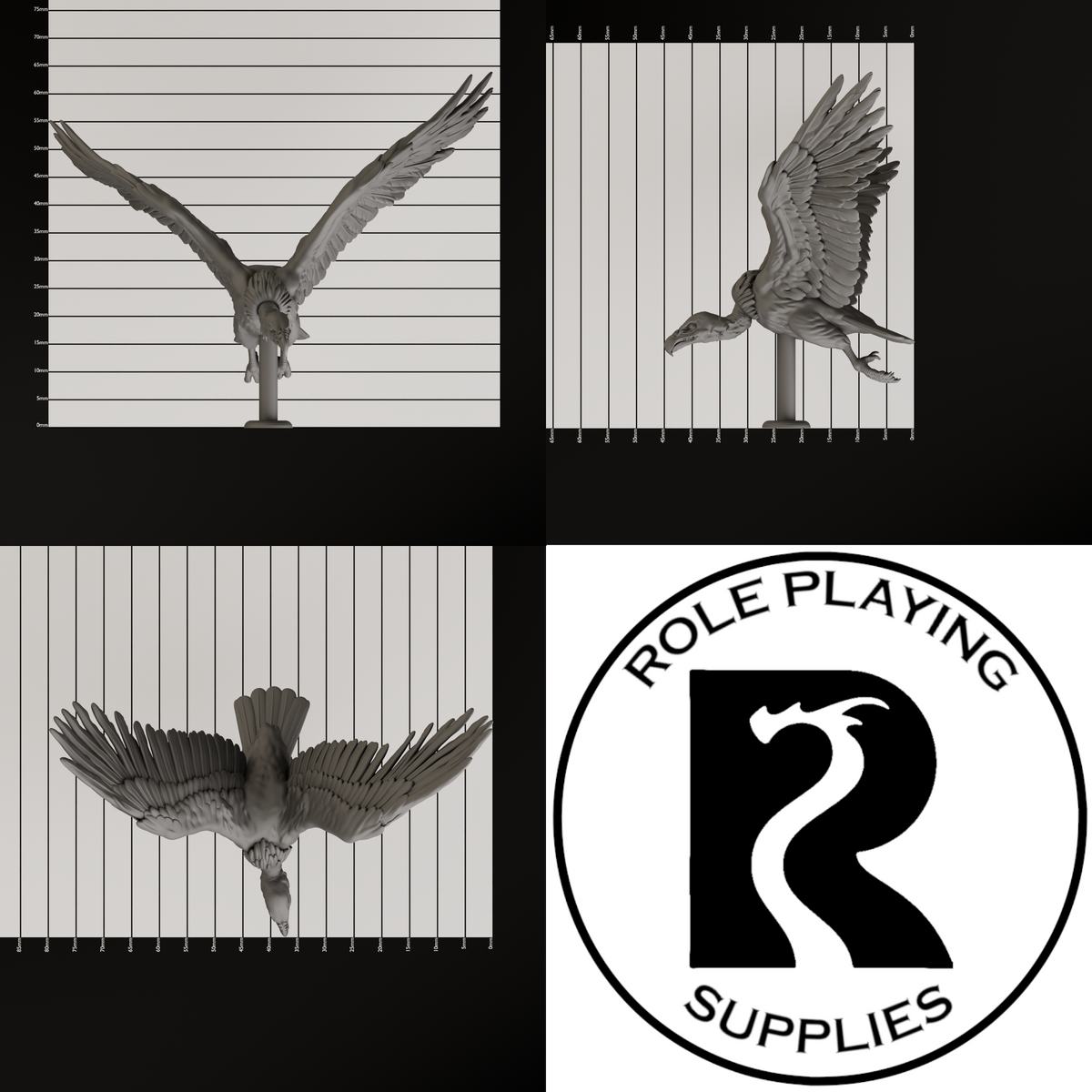 Giant Vulture 28mm Resin Miniature
