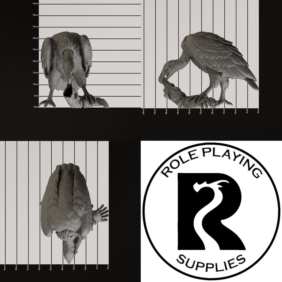 Giant Vulture 28mm Resin Miniature