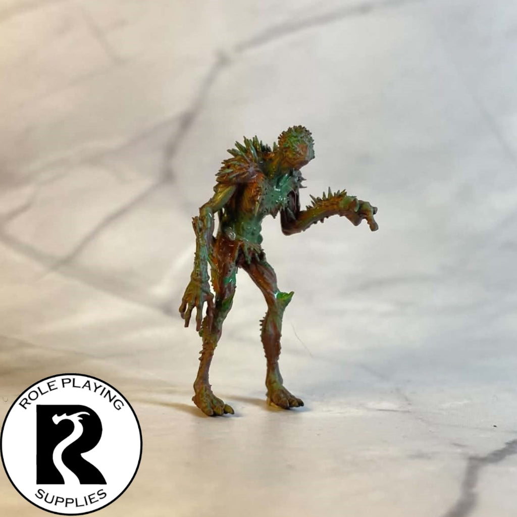 A dnd miniature needle blight painted.
