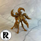 A dnd miniature pentadrone painted.
