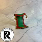 A dnd miniature rug of smothering painted.

