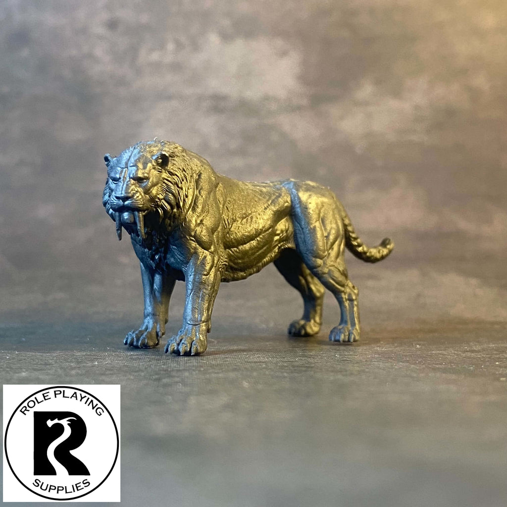 Saber-Toothed Tiger 28mm Resin Miniature