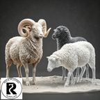Sheep 28mm Resin Miniature