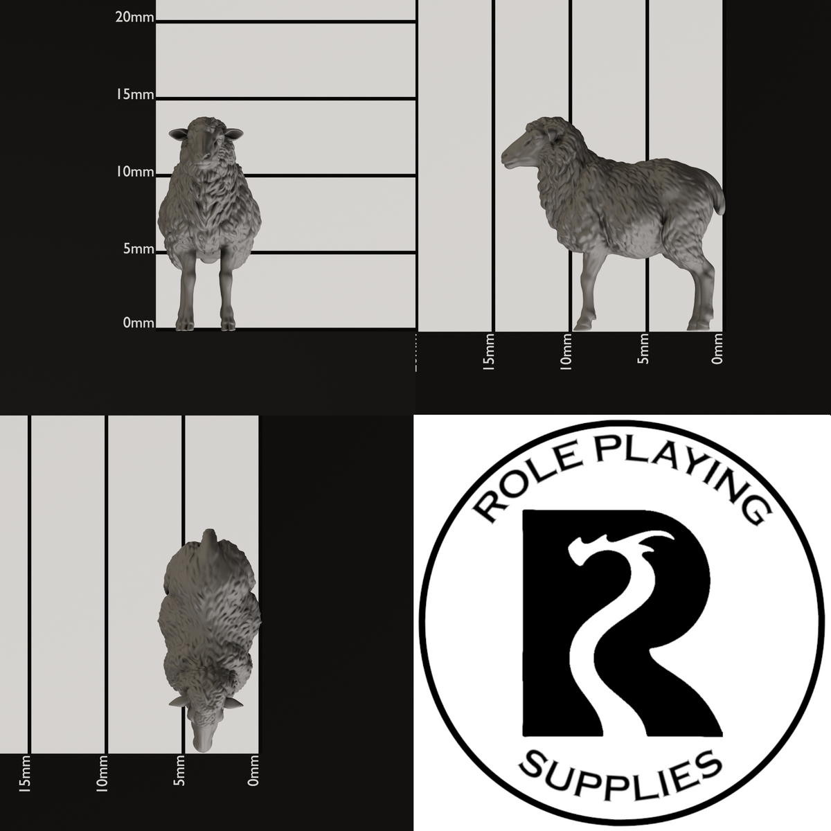 Sheep 28mm Resin Miniature