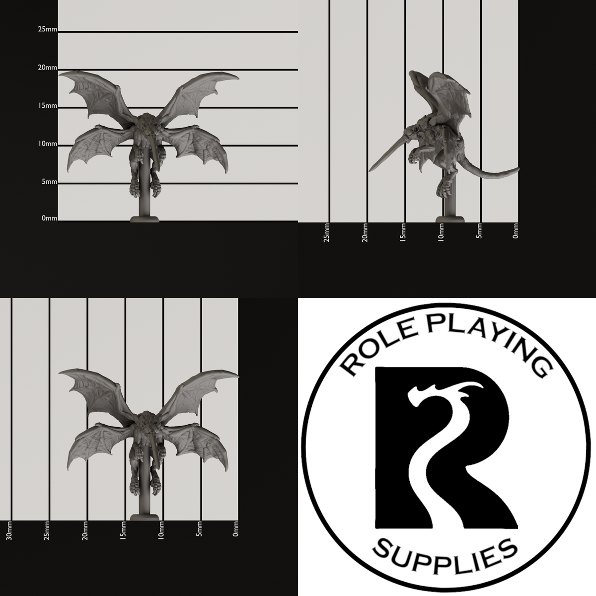 Stirge 28mm Resin Miniature (Pack of 3)