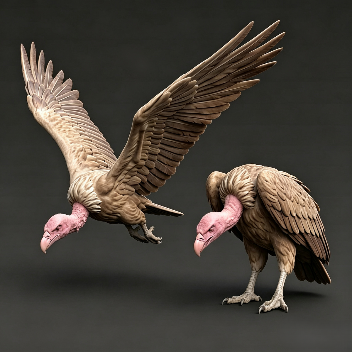 Vulture 28mm Resin Miniature