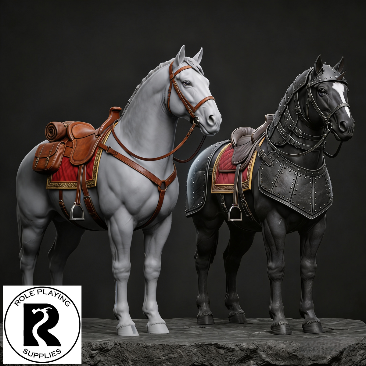 Warhorse 28mm Resin Miniature