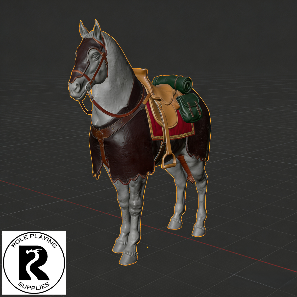 Warhorse 28mm Resin Miniature