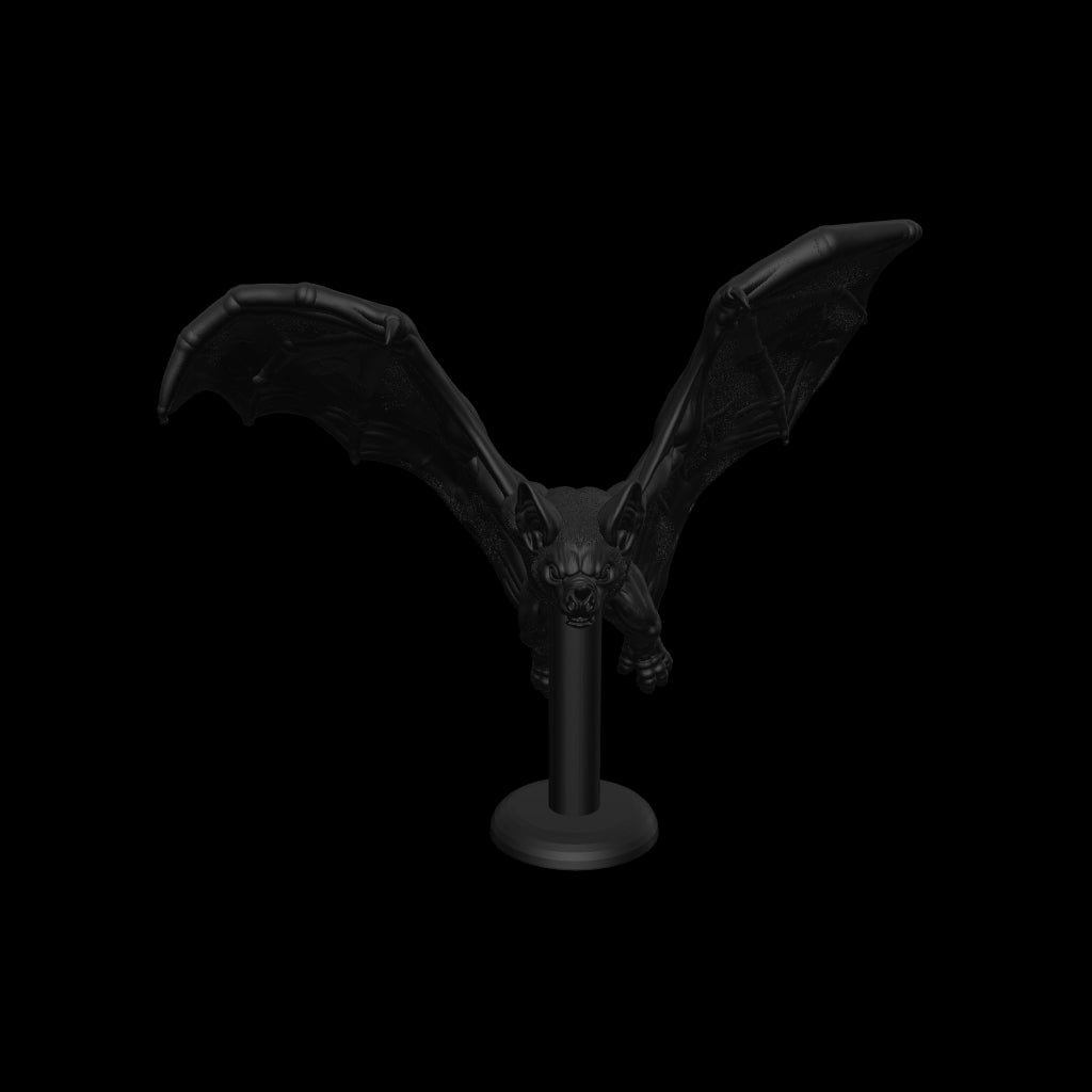 A dnd miniature bat AR model.
