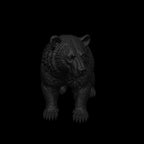 A dnd miniature black bear AR model.
