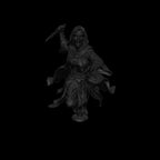 A dnd miniature cultist AR model.
