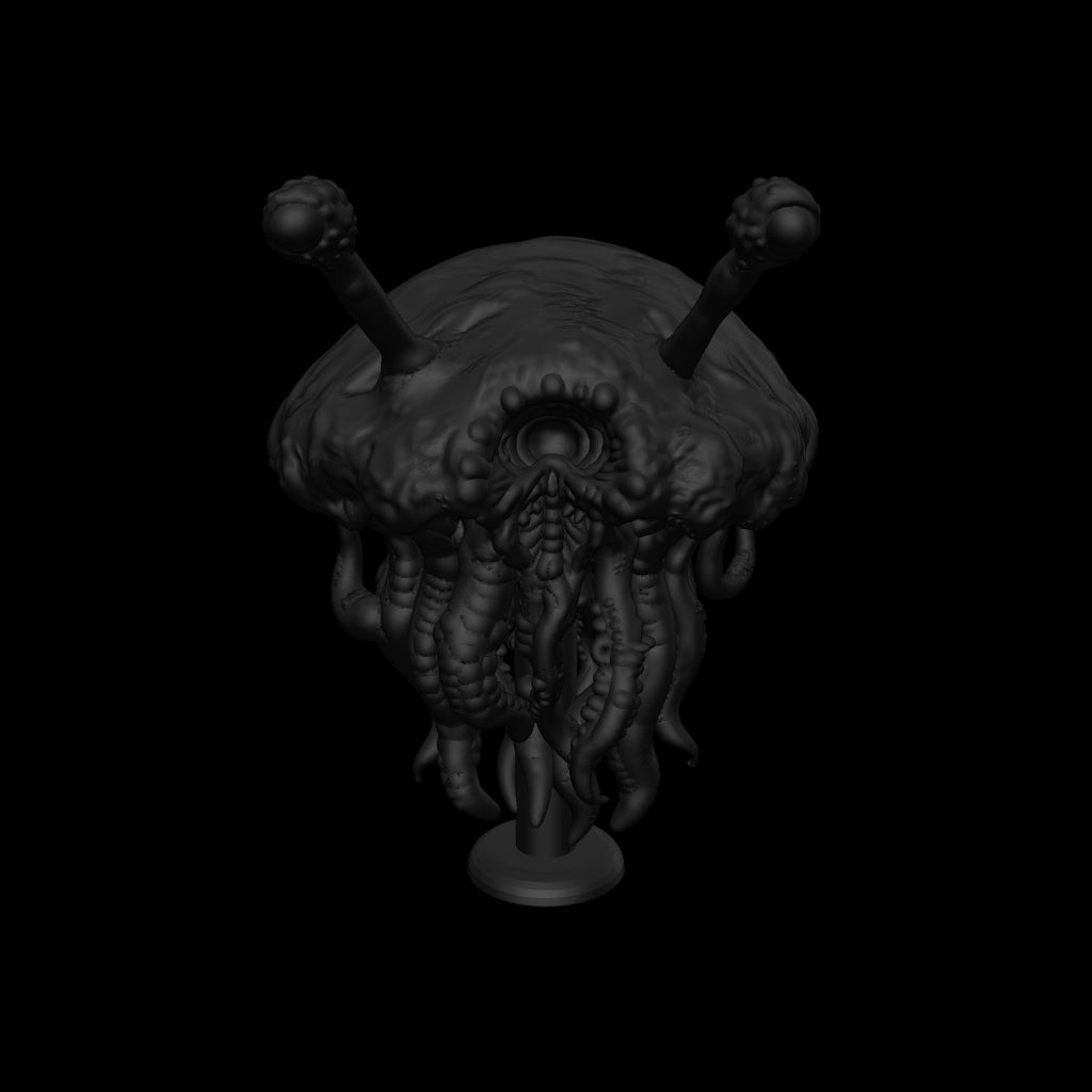 A dnd miniature flumph AR model.