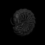 A dnd miniature giant centipede AR model.