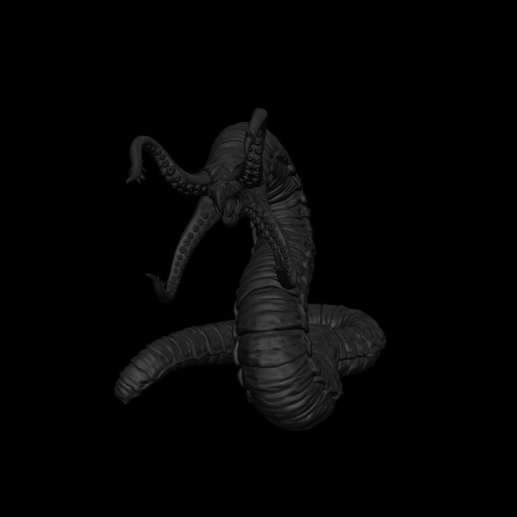 A dnd miniature grick AR model.
