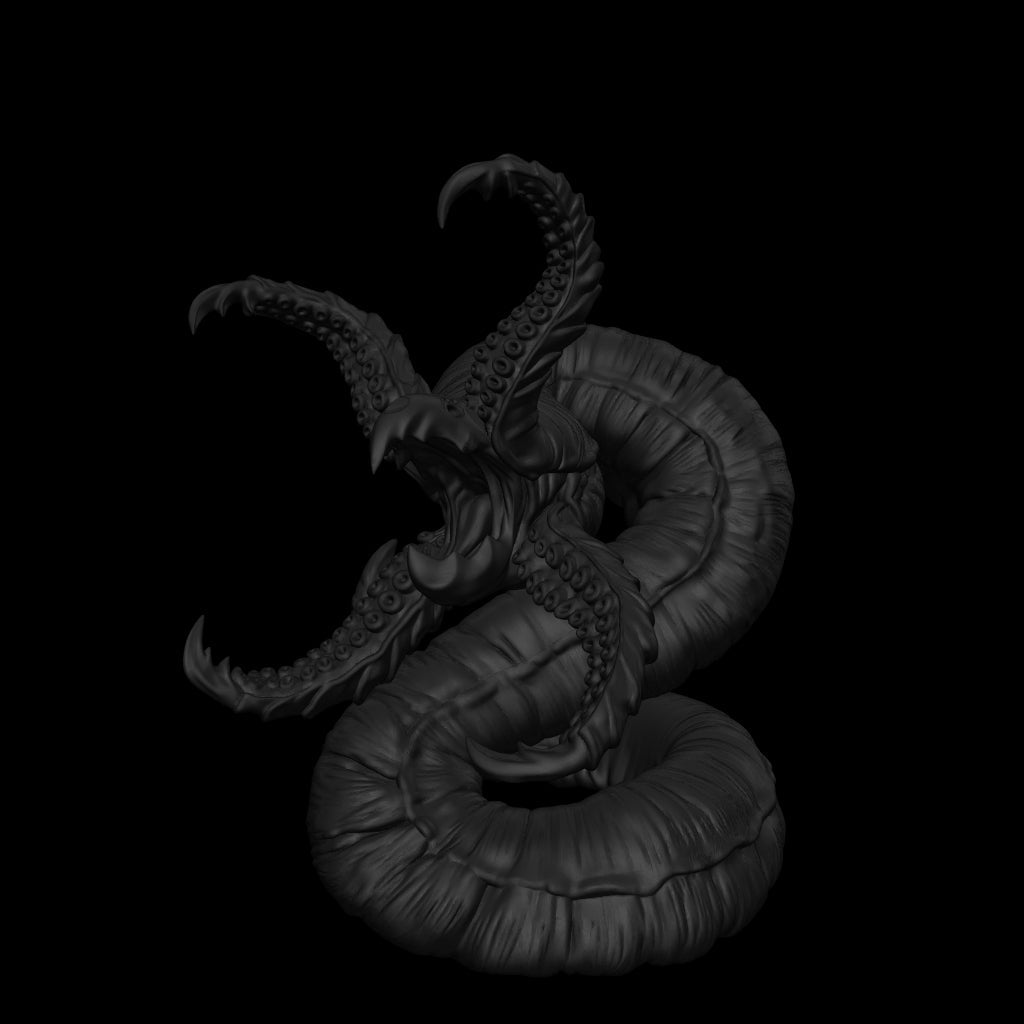 A dnd miniature grick alpha AR model.
