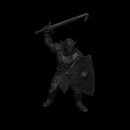 A dnd miniature hobgoblin AR model.
