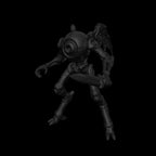A dnd miniature monodrone AR model.
