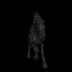 A dnd miniature nightmare AR model.
