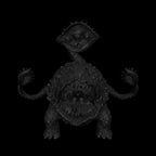 A dnd miniature otyugh AR model.
