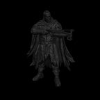 A dnd miniature thug AR model.
