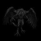 A dnd miniature vrock AR model.
