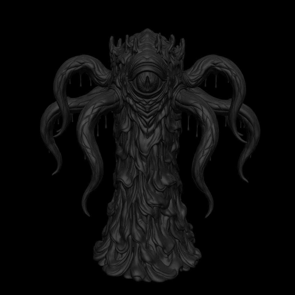 A dnd miniature yochlol AR model.
